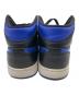 中古・古着 NIKE (ナイキ) AIR JORDAN 1 MID ブラック×ブルー サイズ:US 10：6000円