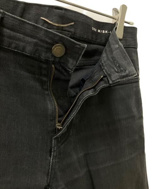 Saint Laurent Paris（サンローランパリ）Saint Laurent Paris (サンローランパリ) デニムパンツ ブラック サイズ:26の古着・服飾アイテム