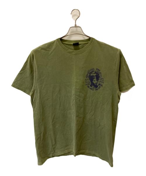 stussy（ステューシー）stussy (ステューシー) Camelot Tee Pigment Dyed グリーン サイズ:Lの古着・服飾アイテム