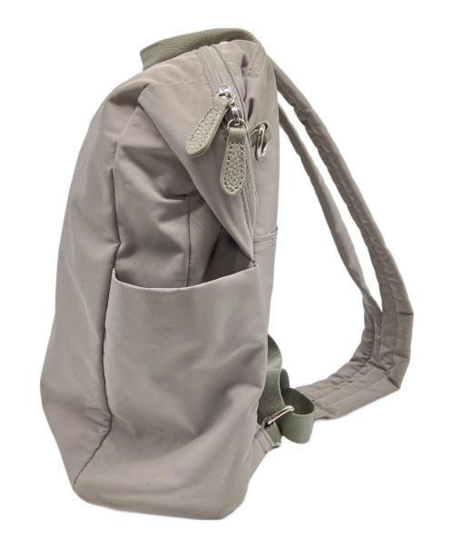 EAR（イア）EAR (イア) 柄ワイドテープリュック＆ショルダーバッグ グレーの古着・服飾アイテム