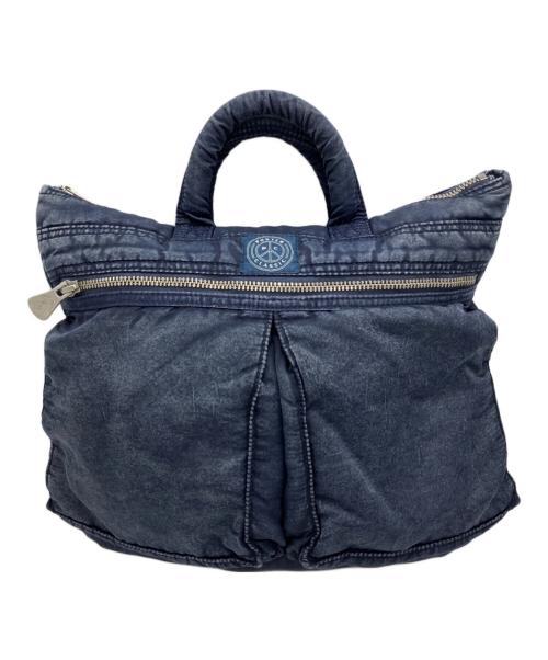 Porter Classic（ポータークラシック）Porter Classic (ポータークラシック) SUPER NYLON HELMET CASE S ネイビーの古着・服飾アイテム