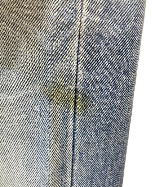 Saint Laurent Paris（サンローランパリ）Saint Laurent Paris (サンローランパリ) ダメージ加工デニムパンツ インディゴ サイズ:30の古着・服飾アイテム
