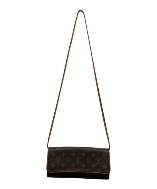 LOUIS VUITTON（ルイ ヴィトン）LOUIS VUITTON (ルイ ヴィトン) ポシェットツインGM ブラウンの古着・服飾アイテム