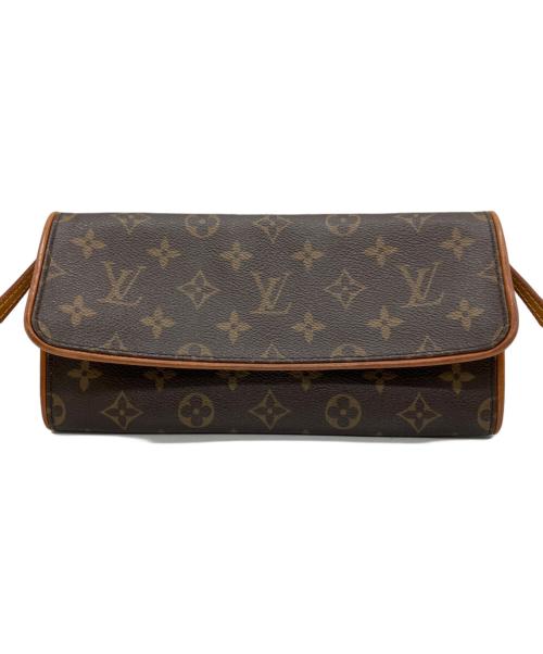 LOUIS VUITTON（ルイ ヴィトン）LOUIS VUITTON (ルイ ヴィトン) ポシェットツインGM ブラウンの古着・服飾アイテム