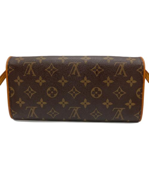 LOUIS VUITTON（ルイ ヴィトン）LOUIS VUITTON (ルイ ヴィトン) ポシェットツインGM ブラウンの古着・服飾アイテム