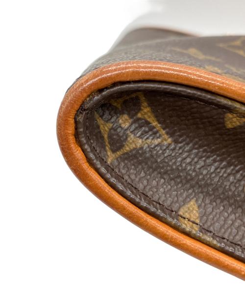 LOUIS VUITTON（ルイ ヴィトン）LOUIS VUITTON (ルイ ヴィトン) ポシェットツインGM ブラウンの古着・服飾アイテム