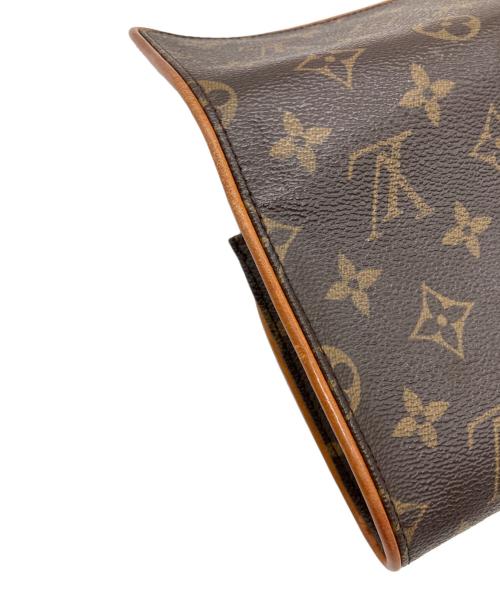 LOUIS VUITTON（ルイ ヴィトン）LOUIS VUITTON (ルイ ヴィトン) ポシェットツインGM ブラウンの古着・服飾アイテム