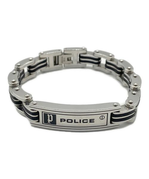 POLICE（ポリス）POLICE (ポリス) ブレスレット　CARBの古着・服飾アイテム