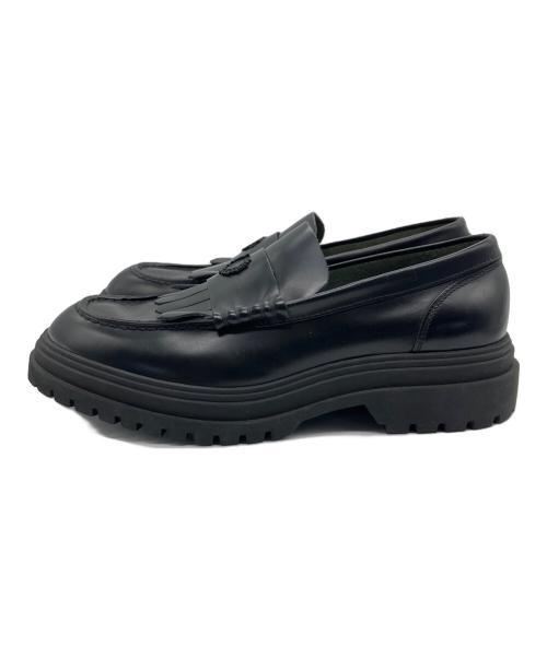 FRED PERRY（フレッドペリー）FRED PERRY (フレッドペリー) Loafer Leather ブラック サイズ:UK 7の古着・服飾アイテム