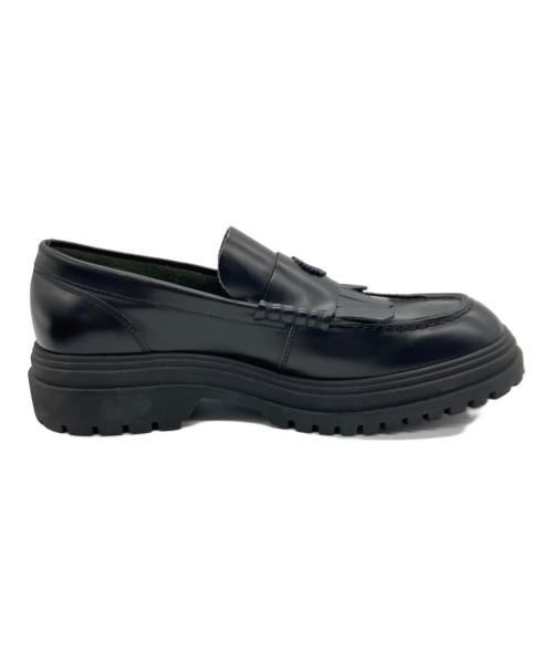 FRED PERRY（フレッドペリー）FRED PERRY (フレッドペリー) Loafer Leather ブラック サイズ:UK 7の古着・服飾アイテム