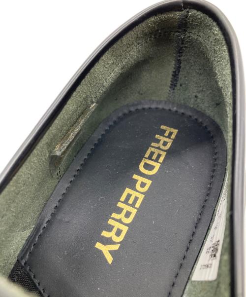 FRED PERRY（フレッドペリー）FRED PERRY (フレッドペリー) Loafer Leather ブラック サイズ:UK 7の古着・服飾アイテム