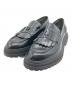 FRED PERRY（フレッドペリー）の古着「Loafer Leather」｜ブラック
