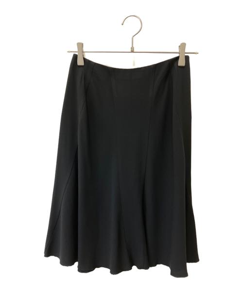 PRADA（プラダ）PRADA (プラダ) フレアスカート ブラック サイズ:38の古着・服飾アイテム