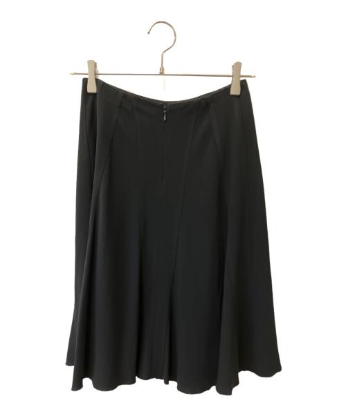 PRADA（プラダ）PRADA (プラダ) フレアスカート ブラック サイズ:38の古着・服飾アイテム