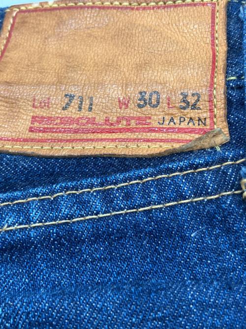 RESOLUTE（リゾルト）RESOLUTE (リゾルト) セルビッチデニムパンツ インディゴ サイズ:W30×L32の古着・服飾アイテム