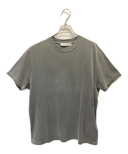 OUR LEGACY（アワーレガシー）OUR LEGACY (アワーレガシー) 半袖カットソー グレー サイズ:46の古着・服飾アイテム