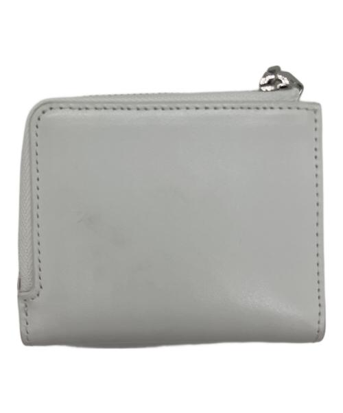 DIESEL（ディーゼル）DIESEL (ディーゼル) 1dr card holder zip ホワイトの古着・服飾アイテム