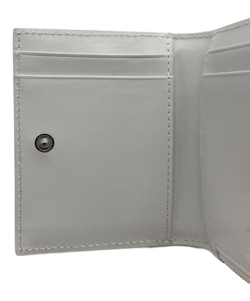 DIESEL（ディーゼル）DIESEL (ディーゼル) 1dr card holder zip ホワイトの古着・服飾アイテム