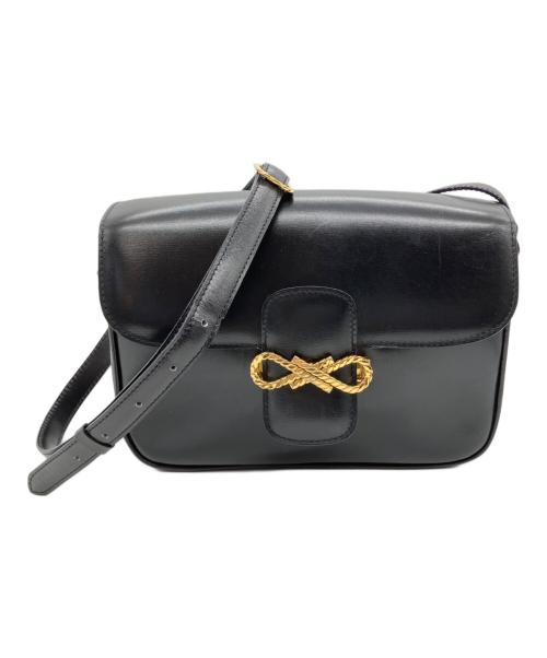 CELINE（セリーヌ）CELINE (セリーヌ) ショルダーバッグ ブラックの古着・服飾アイテム