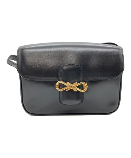 CELINE（セリーヌ）CELINE (セリーヌ) ショルダーバッグ ブラックの古着・服飾アイテム