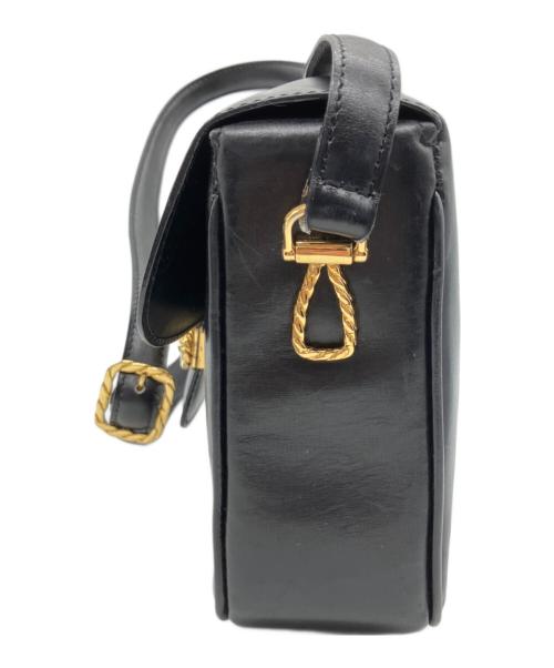 CELINE（セリーヌ）CELINE (セリーヌ) ショルダーバッグ ブラックの古着・服飾アイテム