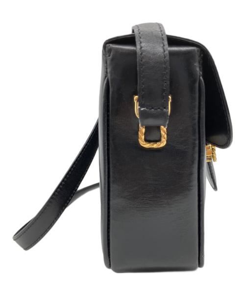CELINE（セリーヌ）CELINE (セリーヌ) ショルダーバッグ ブラックの古着・服飾アイテム