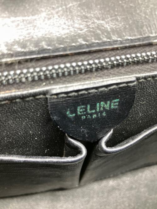 CELINE（セリーヌ）CELINE (セリーヌ) ショルダーバッグ ブラックの古着・服飾アイテム