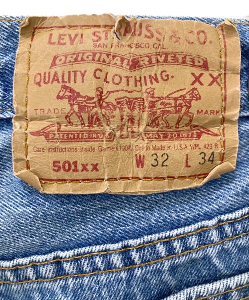 LEVI'S（リーバイス）LEVI'S (リーバイス) 501XXデニムパンツ　ボタン裏546 ボタンフライ ブルー サイズ:W32×L34の古着・服飾アイテム