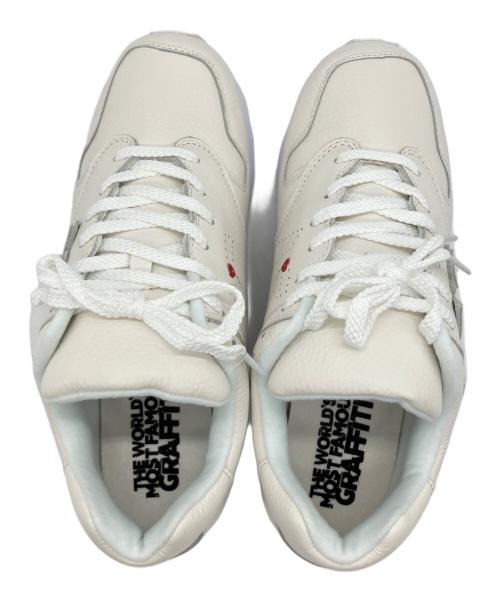 Sangacio（サンガッチョ）Sangacio (サンガッチョ) Brandalised (ブランダライズド) PURE WHITE　にゅ～ず バンクシー ホワイト サイズ:26cm 未使用品の古着・服飾アイテム