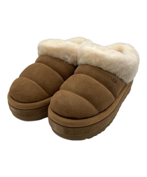 UGG（アグ）UGG (アグ) 厚底ムートンスリッポン ブラウン サイズ:25cmの古着・服飾アイテム