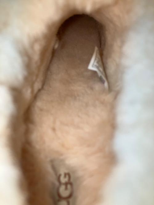 UGG（アグ）UGG (アグ) 厚底ムートンスリッポン ブラウン サイズ:25cmの古着・服飾アイテム