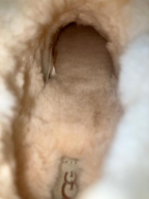 UGG（アグ）UGG (アグ) 厚底ムートンスリッポン ブラウン サイズ:25cmの古着・服飾アイテム