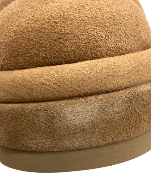 UGG（アグ）UGG (アグ) 厚底ムートンスリッポン ブラウン サイズ:25cmの古着・服飾アイテム