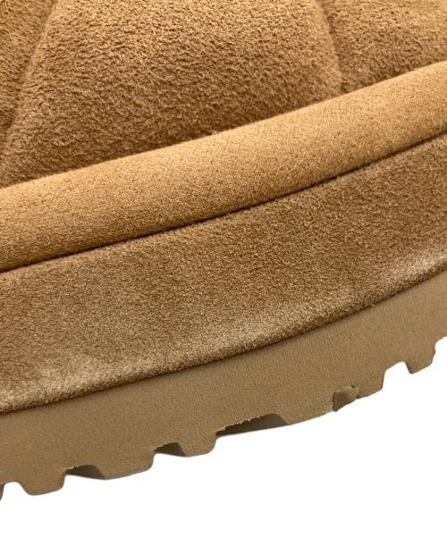 UGG（アグ）UGG (アグ) 厚底ムートンスリッポン ブラウン サイズ:25cmの古着・服飾アイテム