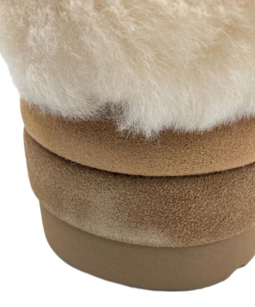 UGG（アグ）UGG (アグ) 厚底ムートンスリッポン ブラウン サイズ:25cmの古着・服飾アイテム