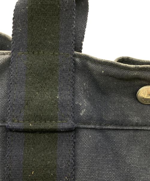 HERMES（エルメス）HERMES (エルメス) フールトゥMMトートバッグ ネイビー×ブラックの古着・服飾アイテム