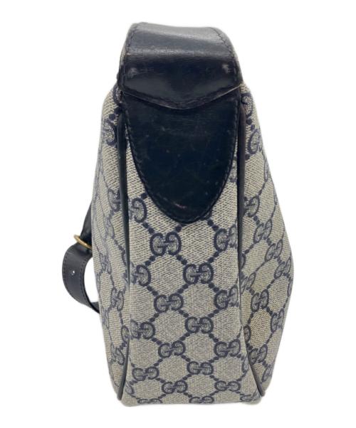 GUCCI（グッチ）GUCCI (グッチ) ワンショルダーバッグ グレー×ブラックの古着・服飾アイテム