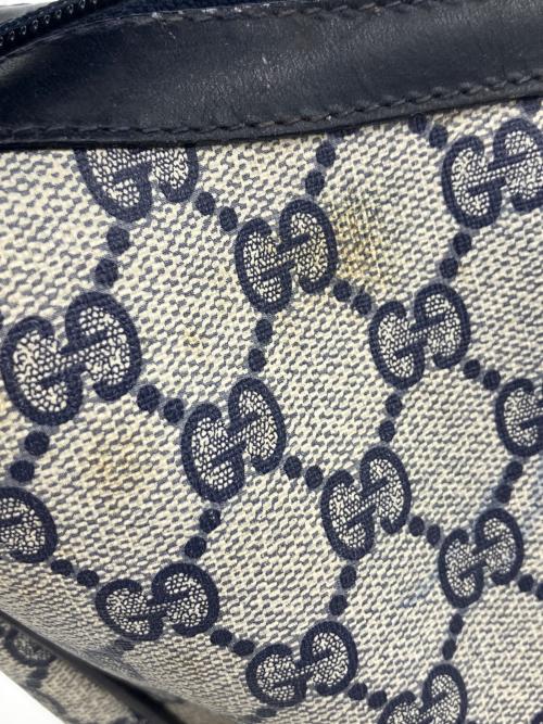 GUCCI（グッチ）GUCCI (グッチ) ワンショルダーバッグ グレー×ブラックの古着・服飾アイテム