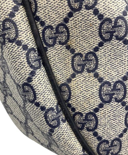 GUCCI（グッチ）GUCCI (グッチ) ワンショルダーバッグ グレー×ブラックの古着・服飾アイテム