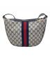 GUCCI (グッチ) ワンショルダーバッグ グレー×ブラック：20000円