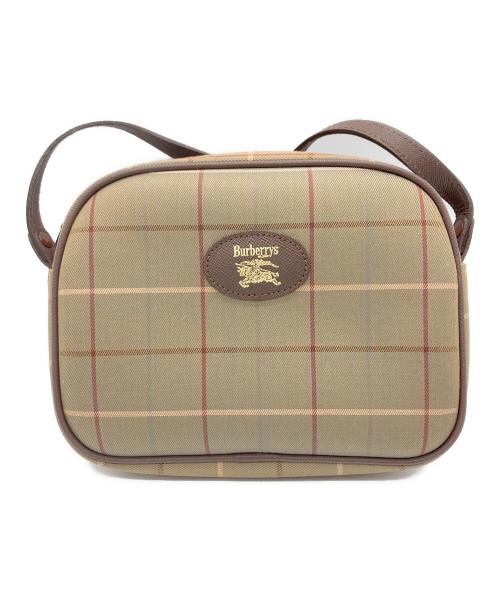 Burberry's（バーバリーズ）Burberry's (バーバリーズ) ショルダーバッグ ブラウンの古着・服飾アイテム