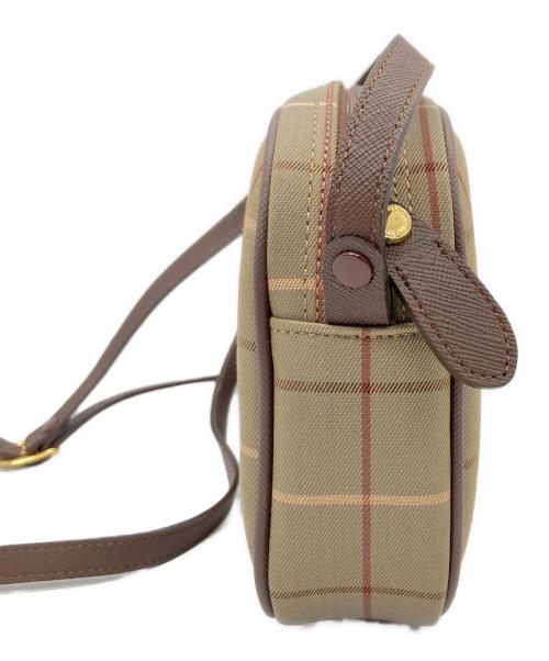 Burberry's（バーバリーズ）Burberry's (バーバリーズ) ショルダーバッグ ブラウンの古着・服飾アイテム
