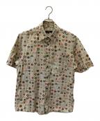 BURBERRY BLACK LABELバーバリーブラックレーベル）の古着「半袖シャツ」｜ベージュ