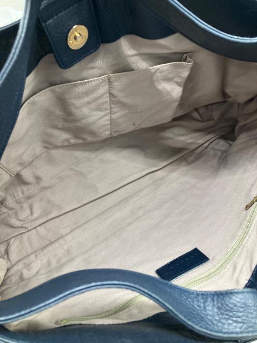 ATAO（アタオ）ATAO (アタオ) 2WAYショルダーバッグ ネイビーの古着・服飾アイテム