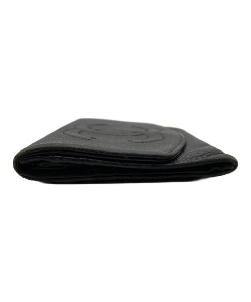 CHANEL（シャネル）CHANEL (シャネル) 2つ折り財布 ブラックの古着・服飾アイテム