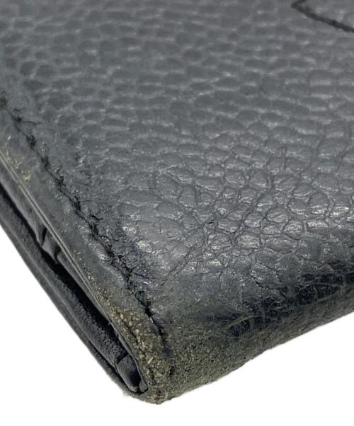 CHANEL（シャネル）CHANEL (シャネル) 2つ折り財布 ブラックの古着・服飾アイテム