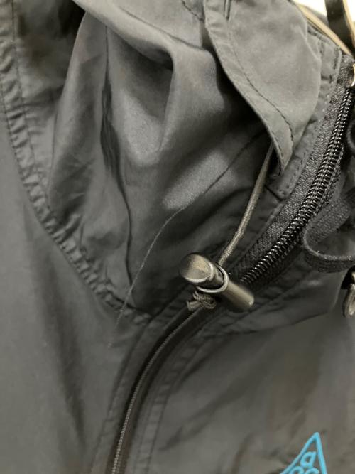 NIKE ACG（ナイキエーシージー）NIKE ACG (ナイキエーシージー) アノラックパーカー ブラック サイズ:Lの古着・服飾アイテム