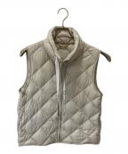 Max Mara The Cubeマックスマーラ ザ キューブ）の古着「ダウンキルティングベスト」｜ベージュ