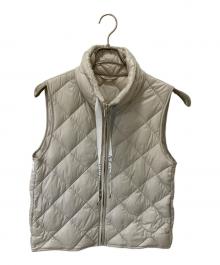 Max Mara The Cube（マックスマーラ ザ キューブ）の古着「ダウンキルティングベスト」｜ベージュ