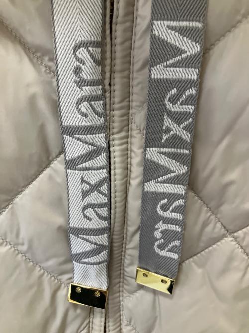 Max Mara The Cube（マックスマーラ ザ キューブ）Max Mara The Cube (マックスマーラ ザ キューブ) ダウンキルティングベスト ベージュ サイズ:42の古着・服飾アイテム